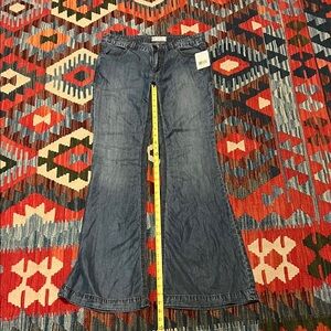 Free People Tencel Blue Jeans